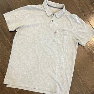 Levi's Cotton Stretch Preppy 90’s Polo Shirt with pocket